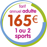 tarif adulte165